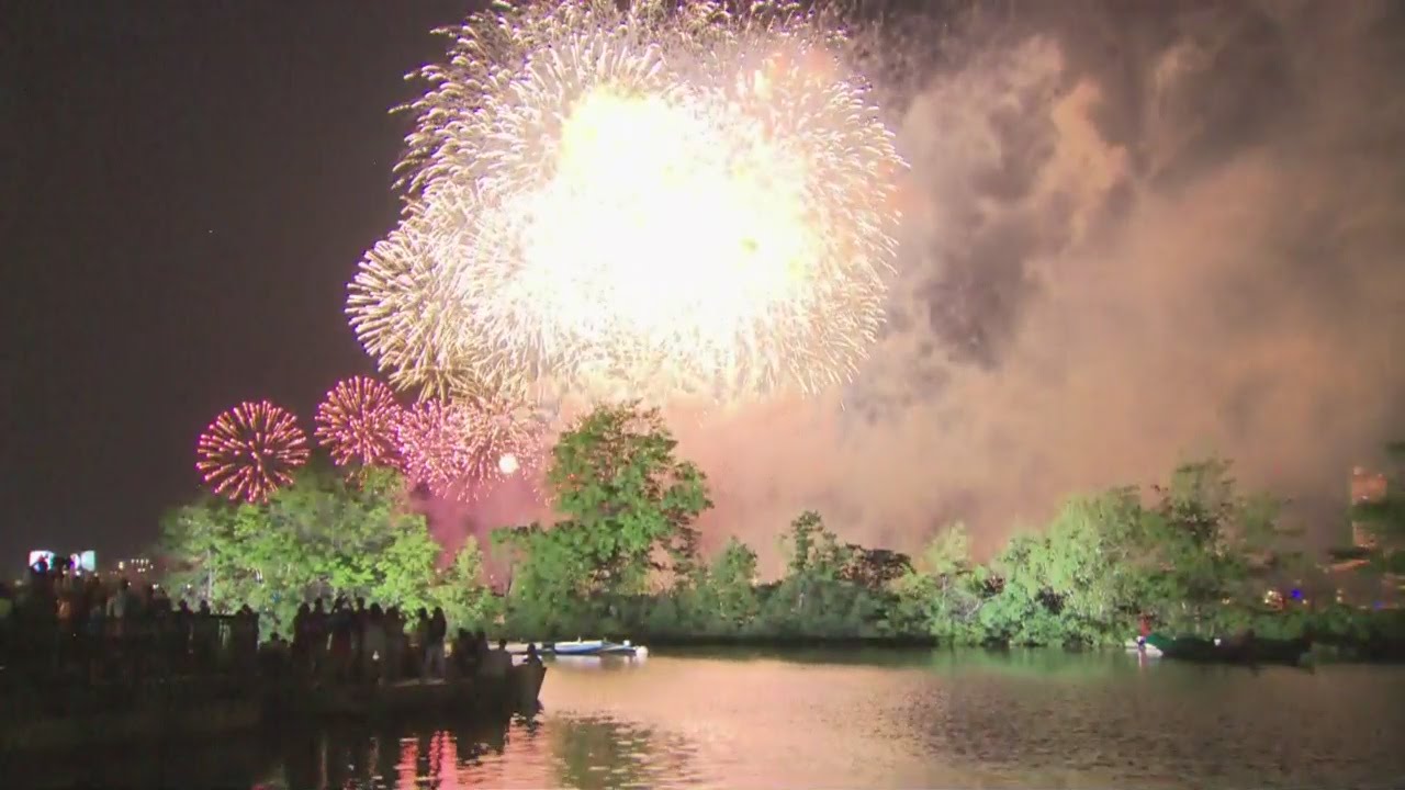 Boston fourth of july fireworks grand finale youtube