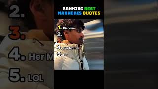 RANKING TOP 5 MANNEKES QUOTES #shorts