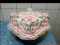 УКРАШЕНИЕ ТОРТОВ- Квадратный тортик "РОЗМАРИ" 26Х26см ,  cake decoration