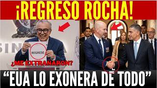 VIERNESAZO ¡REGRESA ROCHA! EUA EXONERA. HARFUCH LES PARA PATAS. CHAYOTEROS FURICOS. ULTIMA HORA