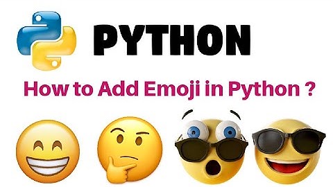 How to add emoji in Python | Fun With Python 😉 | Python Interview Questions | #python #pythontroll