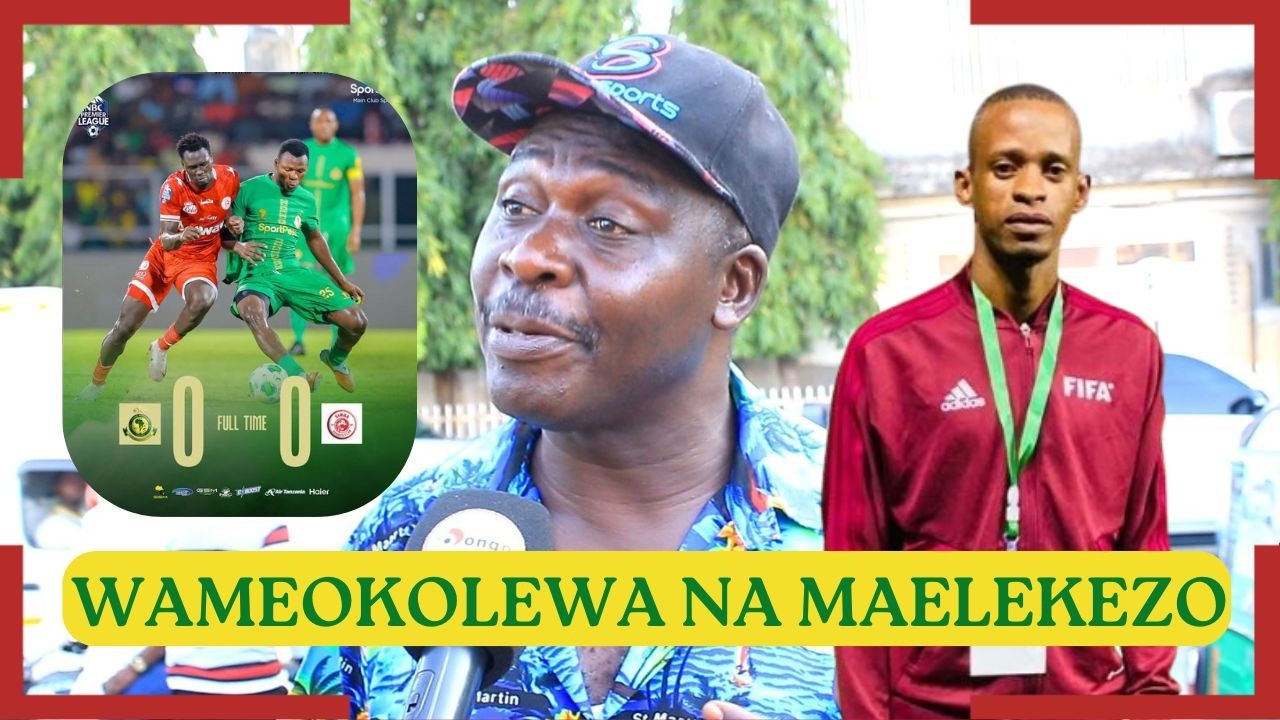 HABIBU ALIA NA MWAMUZI MSAIDIZI/WAAMUZI WALIPEWA MAELEKEZO/MANGUNGU ANGEKUWEPO TUNGEFUNGWA