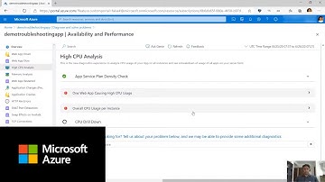 How to identify and diagnose apps with high CPU: Part 1 | Azure App Service