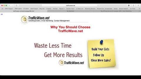 How To Win with TrafficWave net