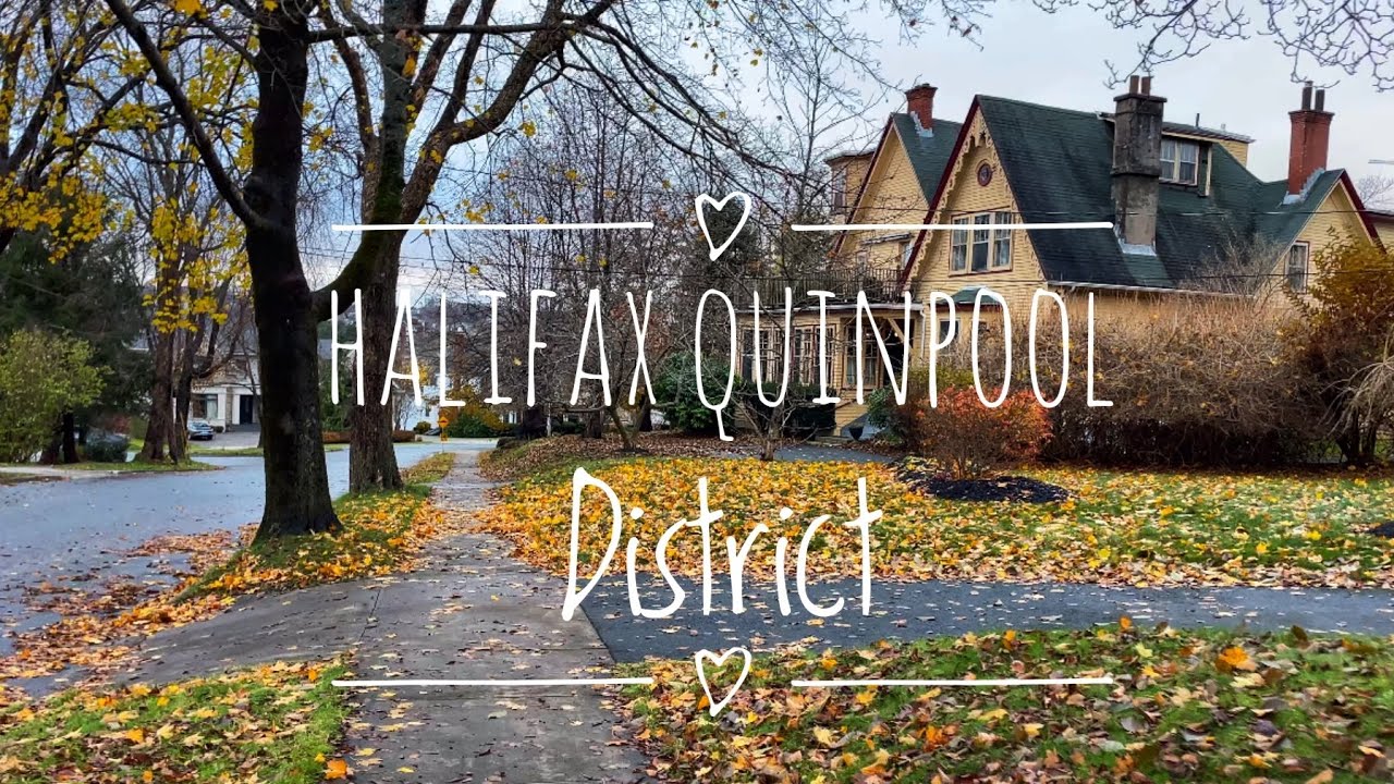 Relaxing Walk | Quinpool District | Halifax | 🍁 Canada [4K] - YouTube