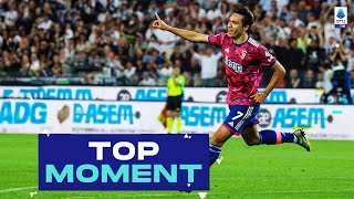 Chiesa hits Udinese with a sweet curler | Top Moment | Udinese-Juventus | Serie A 2022/23