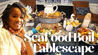 SEAFOOD BOIL TABLESCAPE | Hamptons Style Boil