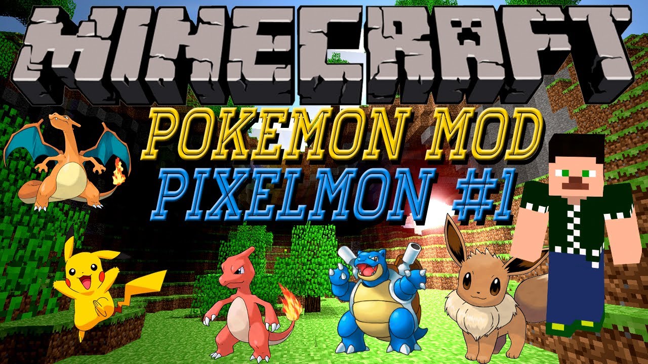 Minecraft 1.6.2 - Pokemon - Pixelmon Mod Pt #1