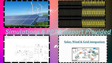 Solar wind & grid integration in Matlab simulink | smart grid system | multiple source integration