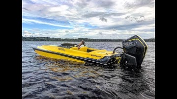 Liberator Mercury Racing 450R Fast Tunnel Boat