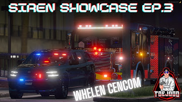 Siren Showcase | Whelen Cencom Pack