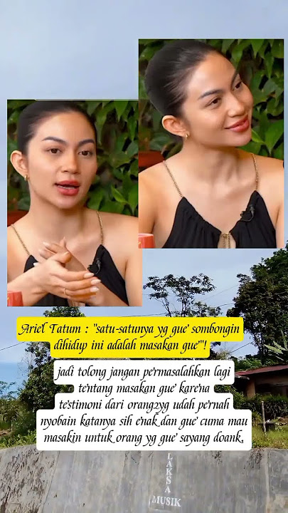 udah cantik pintar masak lagib#infoartis #artis #artisindo #arieltatum #artiscantikindonesia #cantik