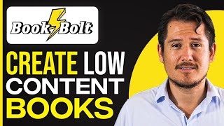 How to Use Book Bolt For Beginners | Create Low Content Books for Amazon KDP