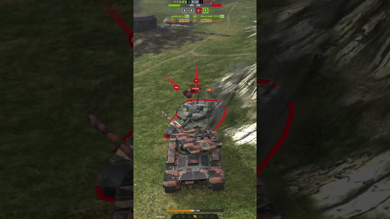 WOT Blitz – Победа с 5K урона! T57 Heavy на грани поражения 🇺🇸