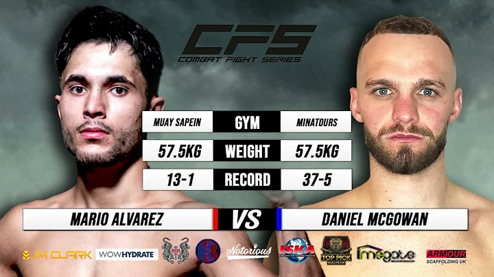 Mario Alverez vs Daniel Mcgowan