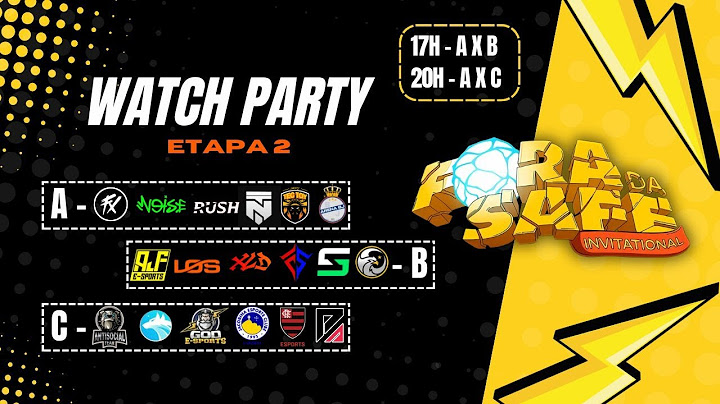 WP FORA DA SAFE INVITATIONAL ETAPA 2 -  #FORADASAFE