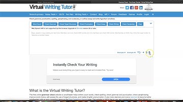 Tutorial on how to use Virtual Writing Tutor