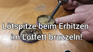 Wie kann ich eine Lötspitze neu verzinnen?