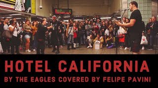 Amazing Subway Performer Felipe Pavani Blows Crowd Away Hotel California By The Eagles