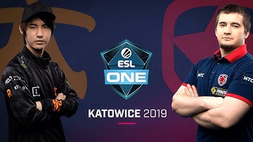 Dota 2 - Fnatic vs. Gambit - Game 1 - UB Semi #2 - ESL One Katowice 2019