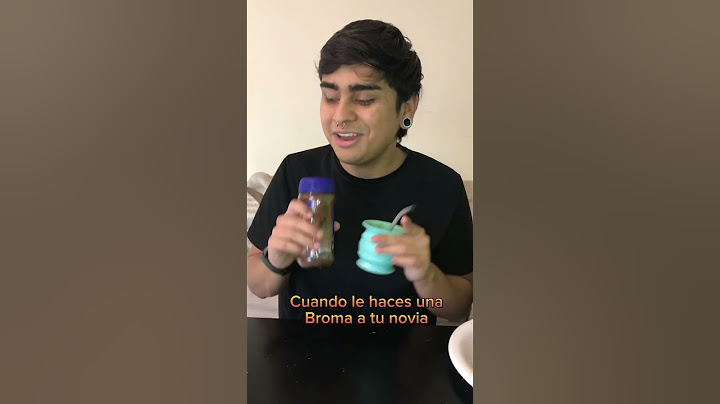 Cuando le haces una broma a tu novia