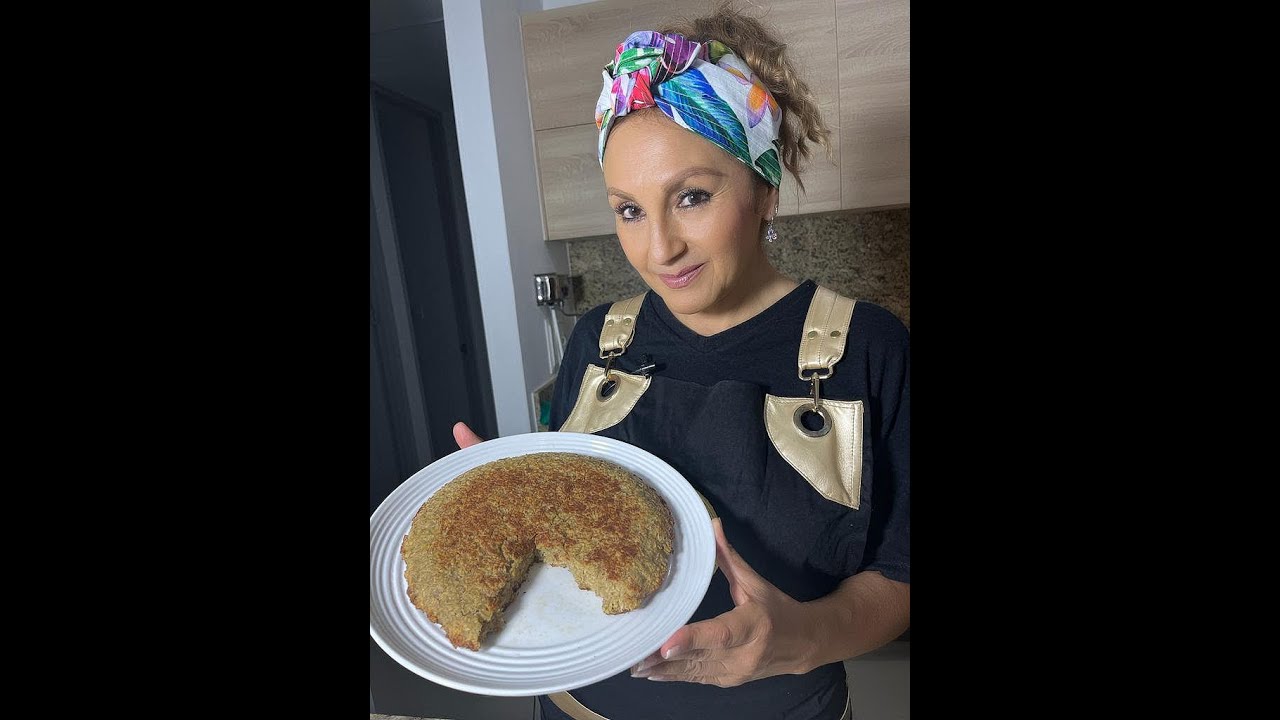 Saludable Torta de Avena y Banano al sartén