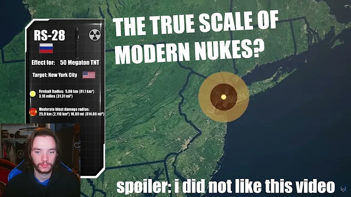 Historian Reacts - The True Scale Of Modern Nuclear Weapons