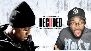 NBA YOUNGBOY - DECIDED 2  FULL ABLUM | REACTION!!!!!