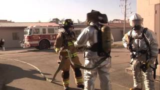 USMC & USAF Firefighters Train Together