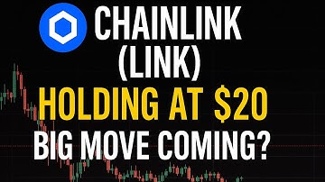 Chainlink (LINK) Holding at $20 | Big Move Coming? #crypto 