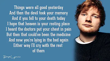 Ed Sheeran - Afire Love (Lyrics)