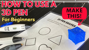 How to Use a 3D Pen: Step-by-Step Guide and Tips for Beginners!