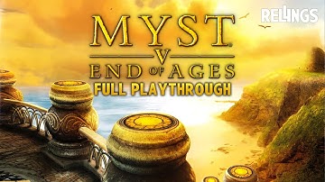 Myst V: End of Ages (PC) Full Playthrough (No Commentary)