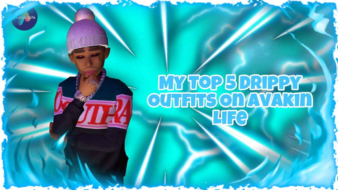 My Top 5 Drippy Male outfits Avakin Life Part 2 🥶🔥 Ft tre YouTube
