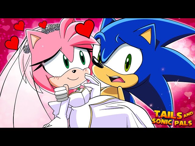 Sonic giving flowers to Amy  Sonic and amy, Hedgehog movie, Sonic