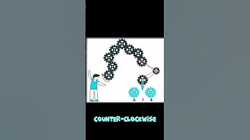 Can You Predict the Gear’s Movement? 🧐 #puzzle #logicpuzzle #learnontikto #riddle #brainteaser #stem