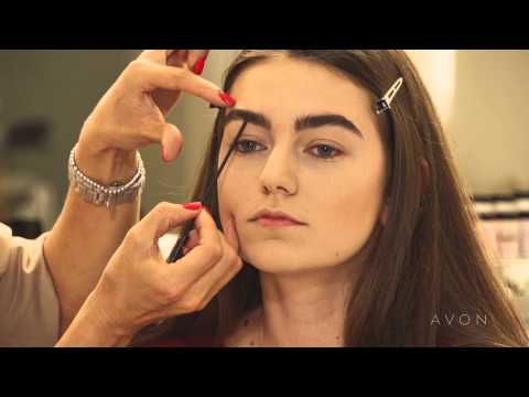 Коррекция широкой формы бровей от Avon