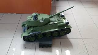 Stavba RC model tanku T-34/85, part 7 - Jízda přes překážky