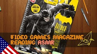 ASMR - Video games magazine reading (whispering) and page turning screenshot 2