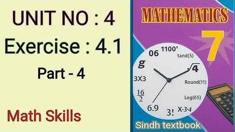 Class 7 Maths | Unit 4 Exercise 4.1 Part 4 | Express Rational Numbers in Exponential Form | STBB