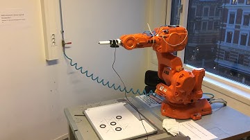 Abb Robot playing Tic Tac Toe