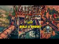 Valheim building a bridge