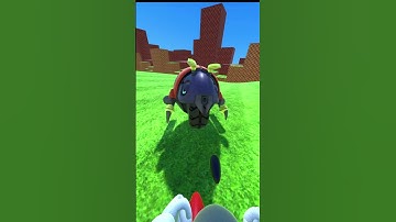 Sonic VR by Nimso Ny Run in place. Jump or crouch (become a Ball) in real life