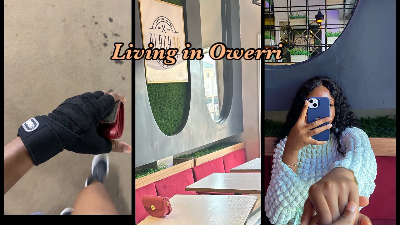 Living in Owerri; makeup appointment, party, gym, silent disco experience, school, workout….