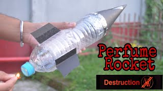 How to make a rocket at home using plastic bottle / homemade rocket !!! DestructionX !!!