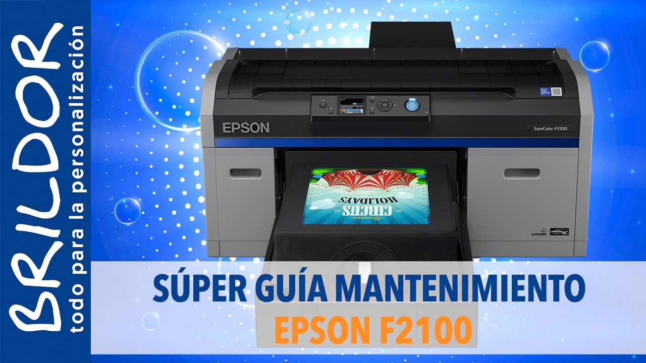01 - Mantenimiento EPSON F2100: LIMPIEZA DE CAPS - YouTube