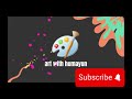 How to draw in ms paint | paint in computer| art love drawing