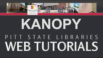 Kanopy Demo & Tutorial | Pitt State Libraries Web Tutorials
