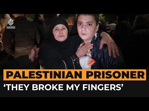 Freed Palestinian prisoners report physical abuse in Israeli jails | Al Jazeera Newsfeed