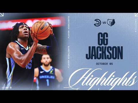 GG Jackson Highlights vs. Atlanta Hawks